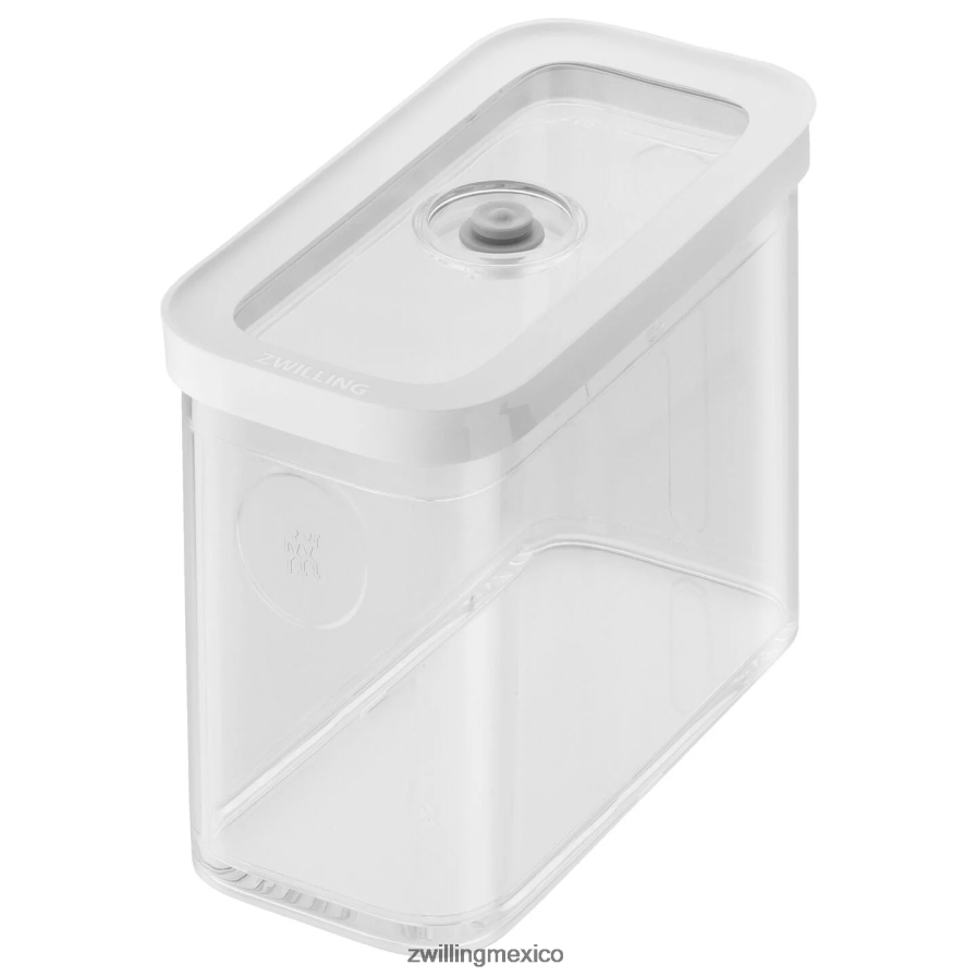 cocina Zwilling recipiente cubo Fresh & Save 2m, 2 qt, blanco transparente R06448463