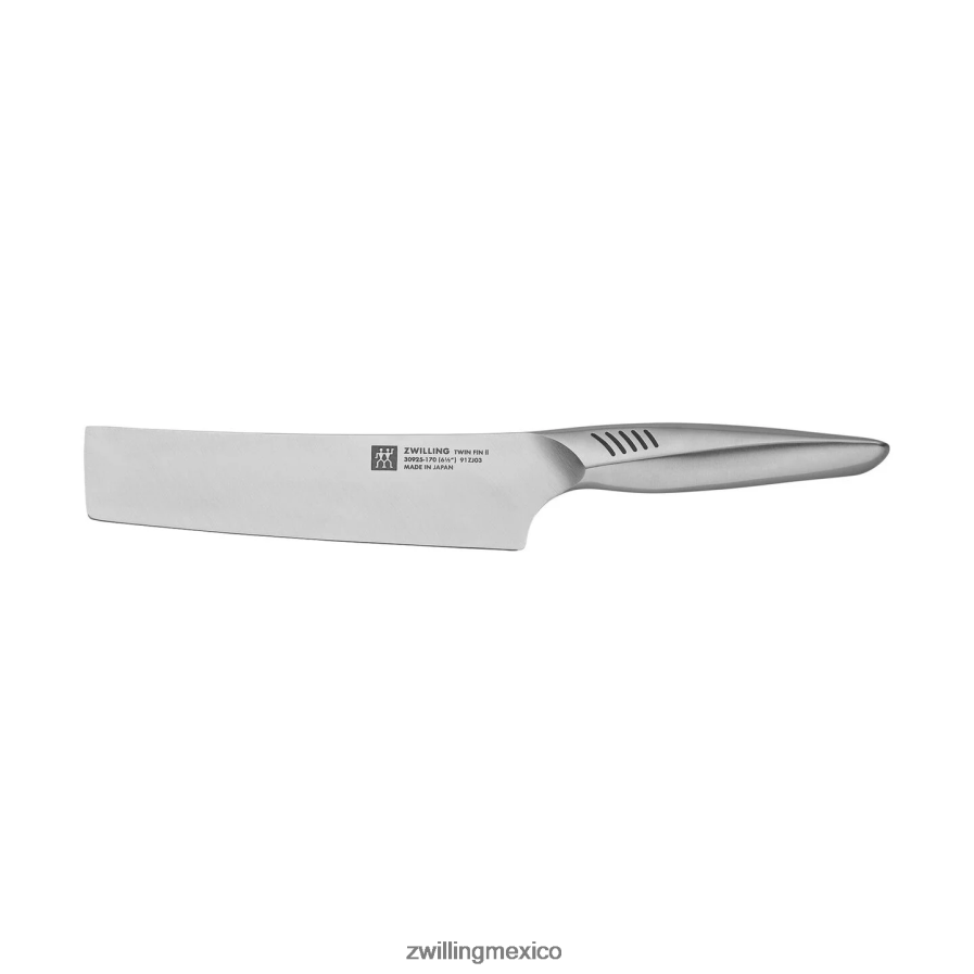 cuchillería Zwilling cuchillo nakiri twin fin ii de 6,5 pulgadas R06448405